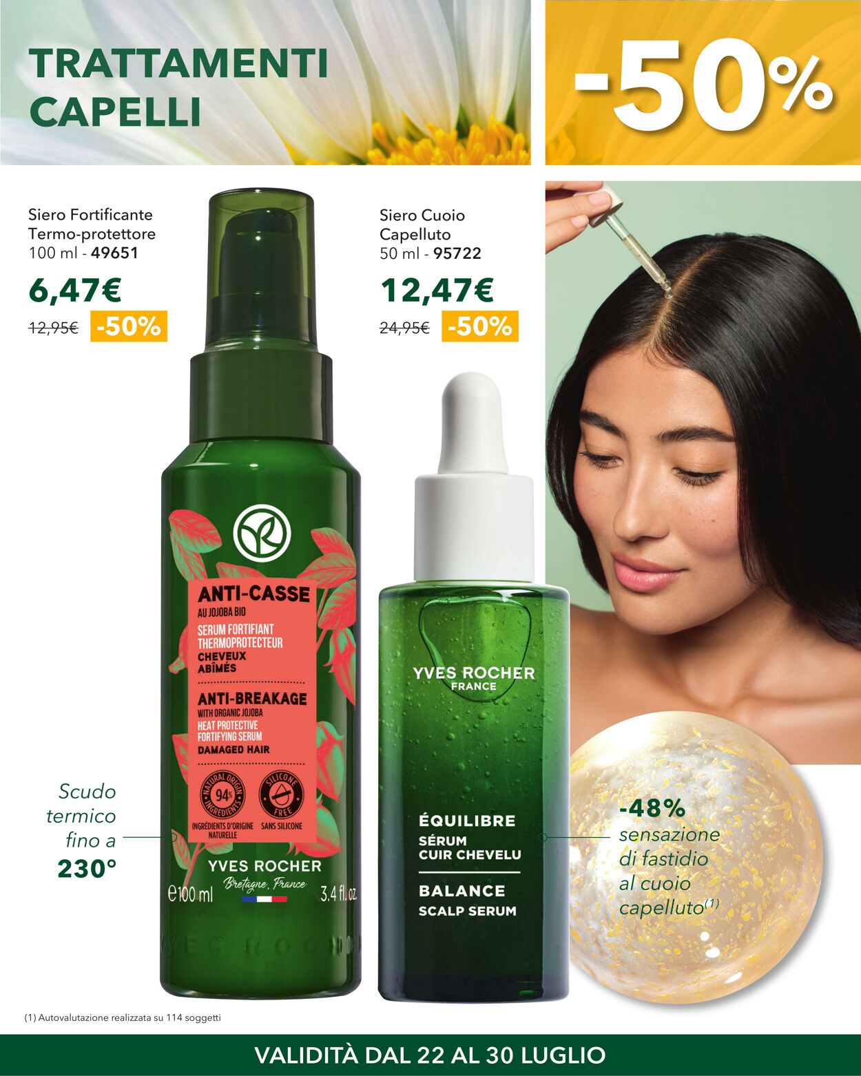 Volantino Yves Rocher 22.07.2025 - 30.07.2025