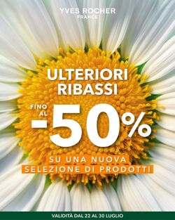 Volantino Yves Rocher 22.07.2025 - 30.07.2025