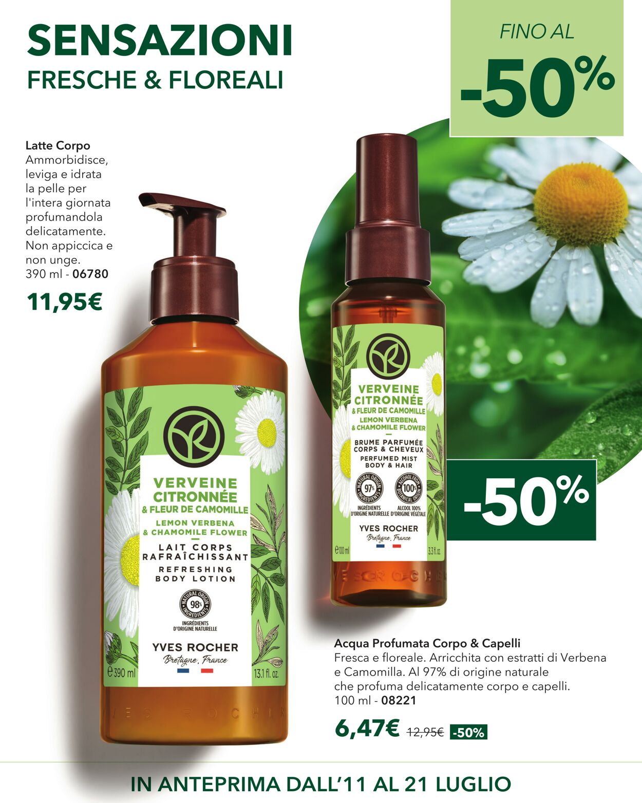 Volantino Yves Rocher 11.07.2025 - 30.07.2025