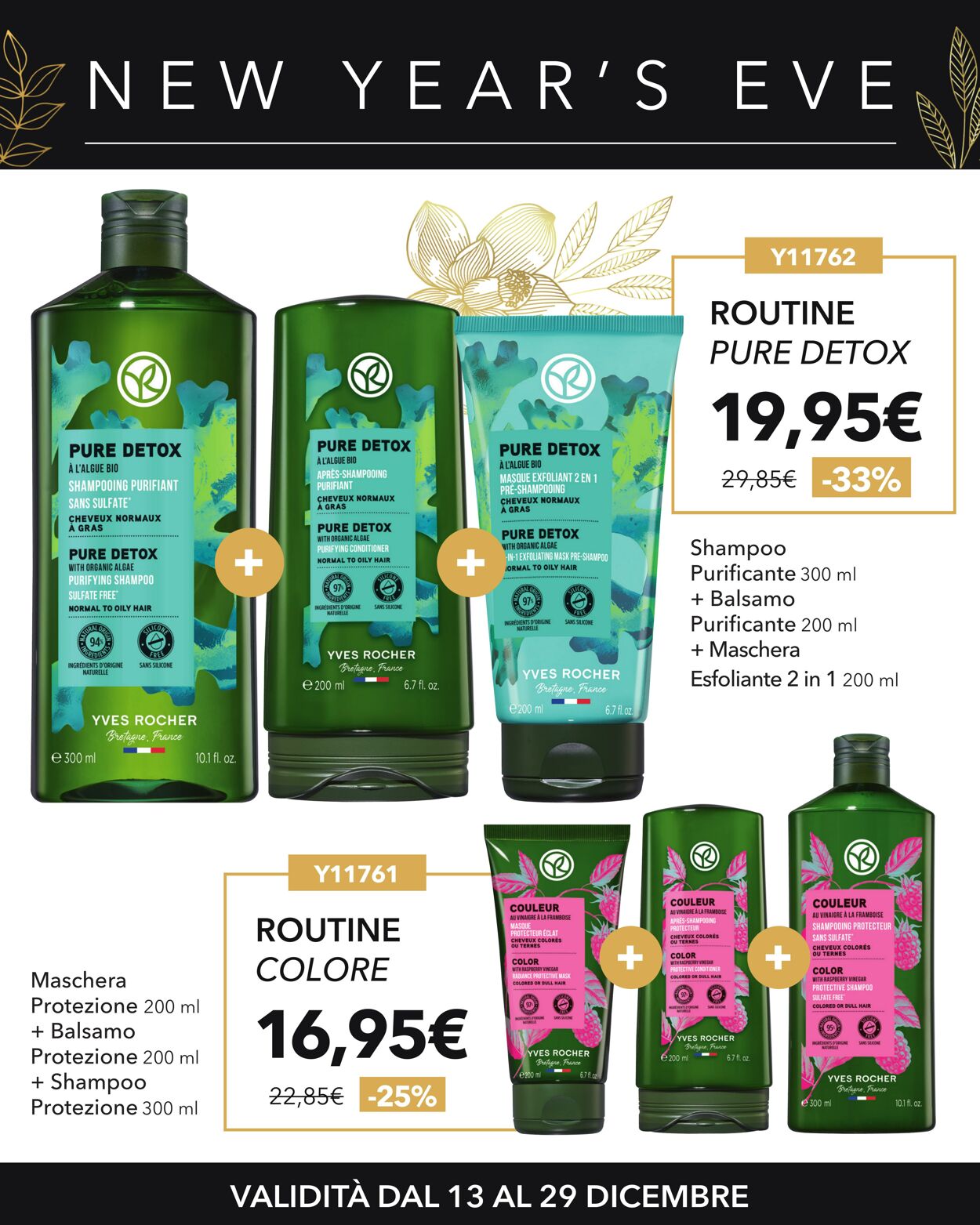 Volantino Yves Rocher 13.12.2024 - 29.12.2024