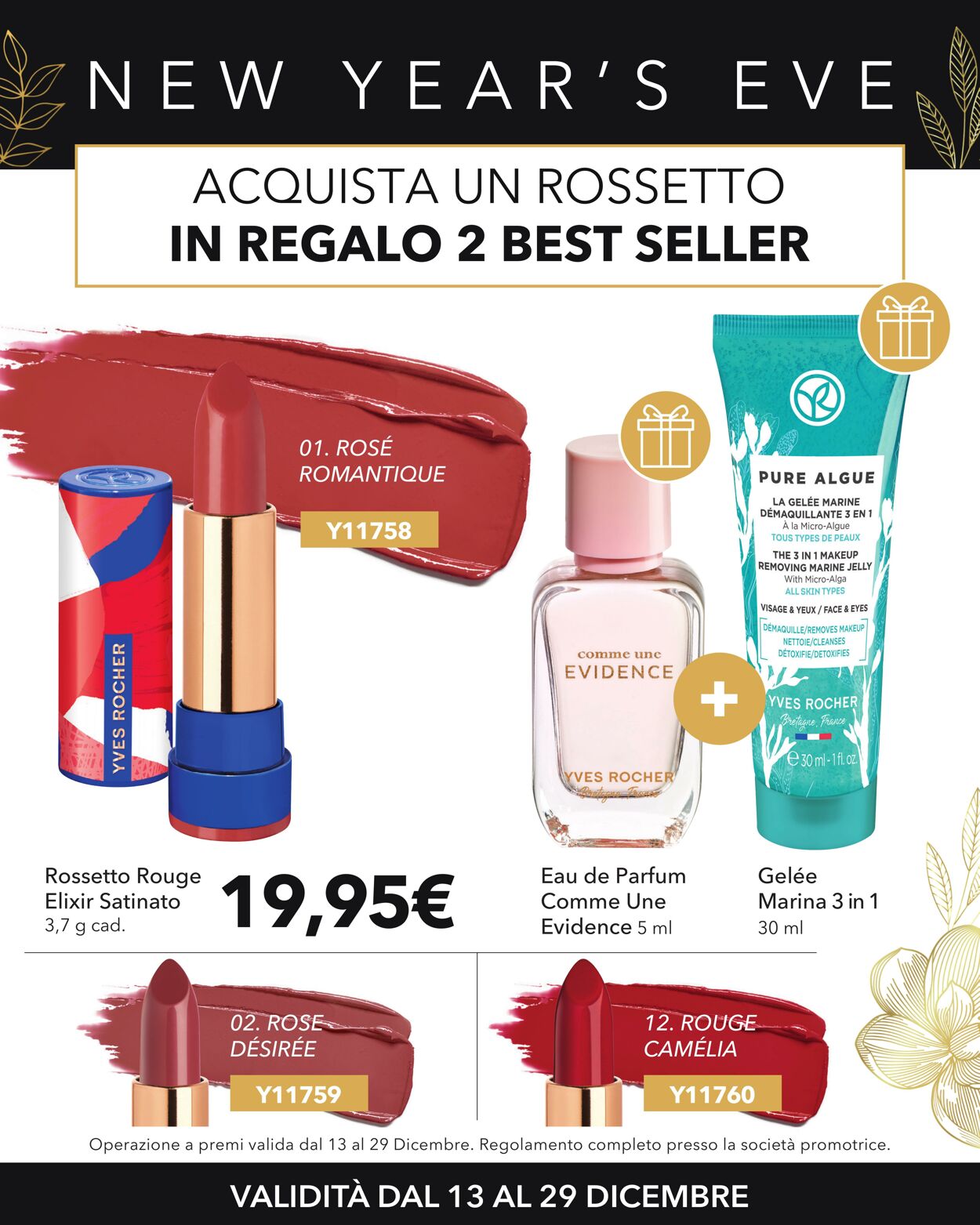 Volantino Yves Rocher 13.12.2024 - 29.12.2024