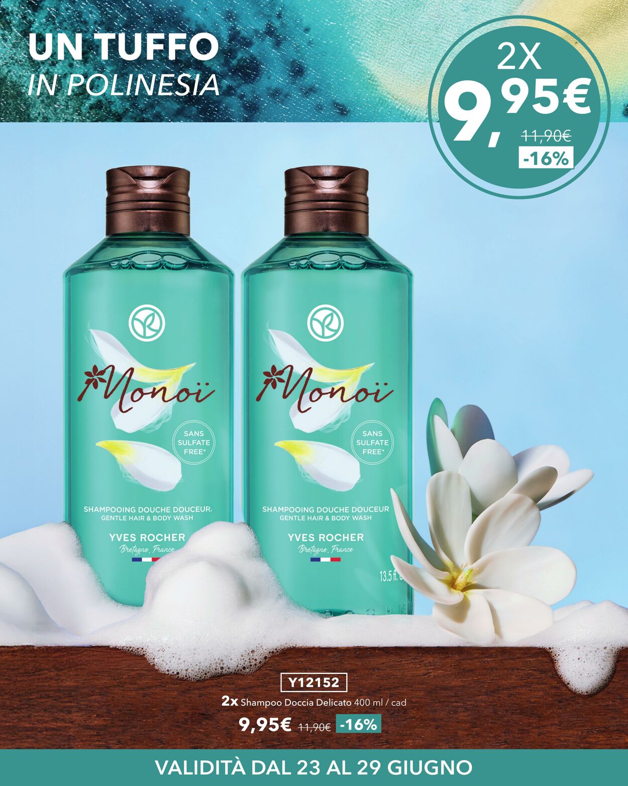 Volantino Yves Rocher 23.06.2025 - 29.06.2025