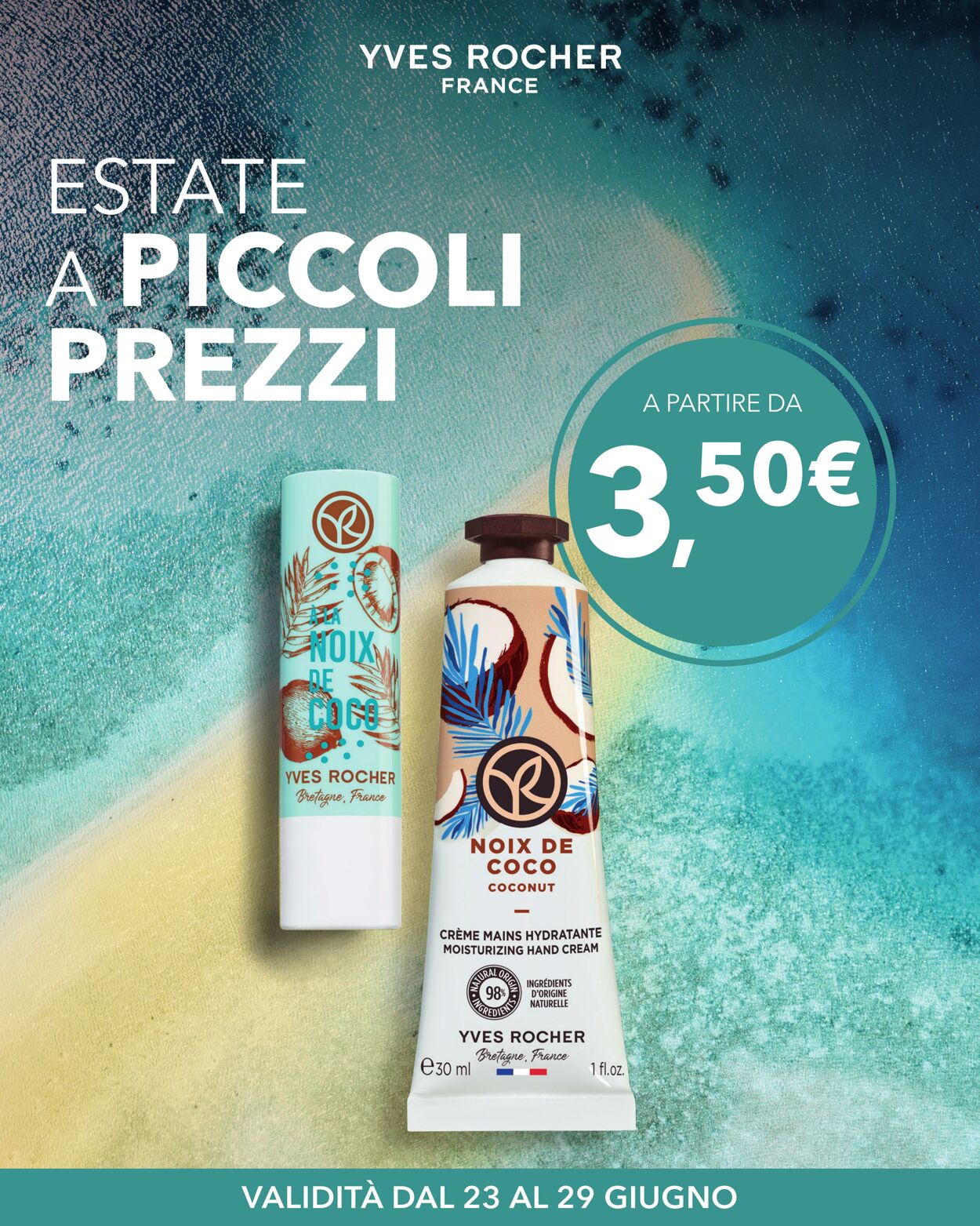 Volantino Yves Rocher 23.06.2025 - 29.06.2025
