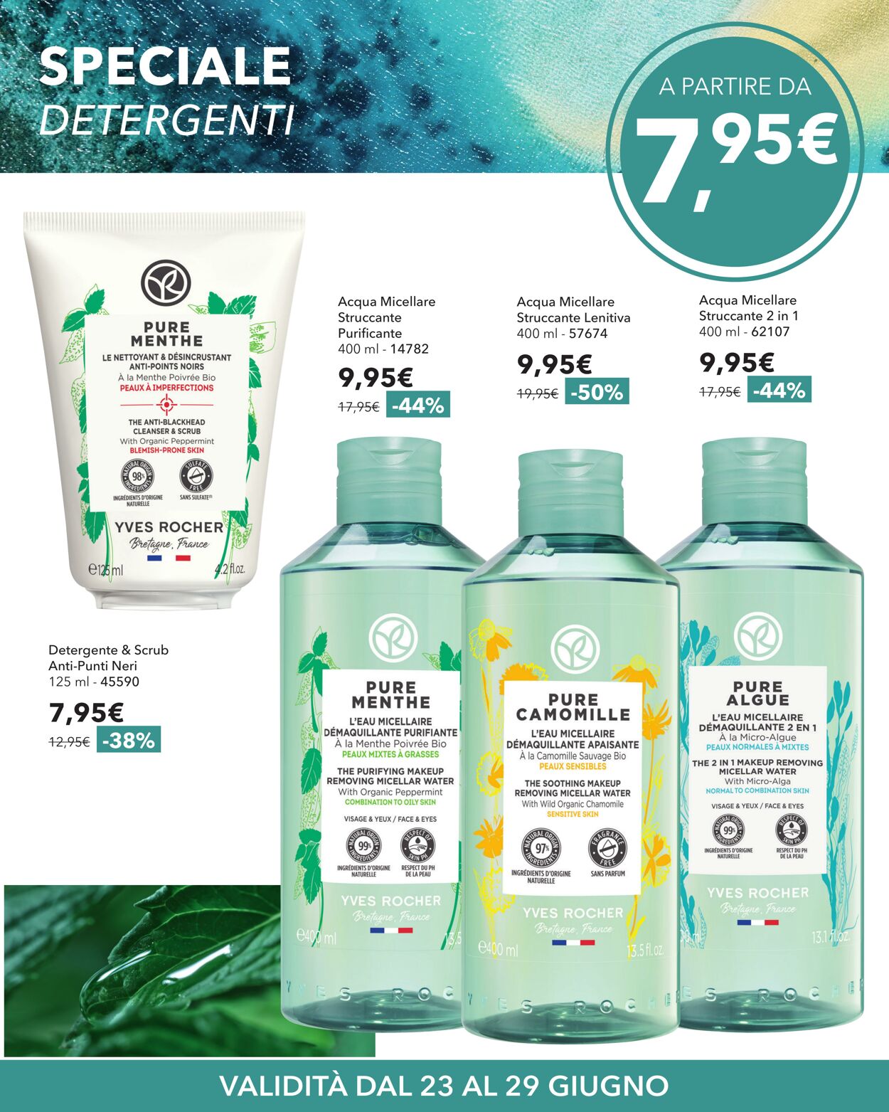 Volantino Yves Rocher 23.06.2025 - 29.06.2025