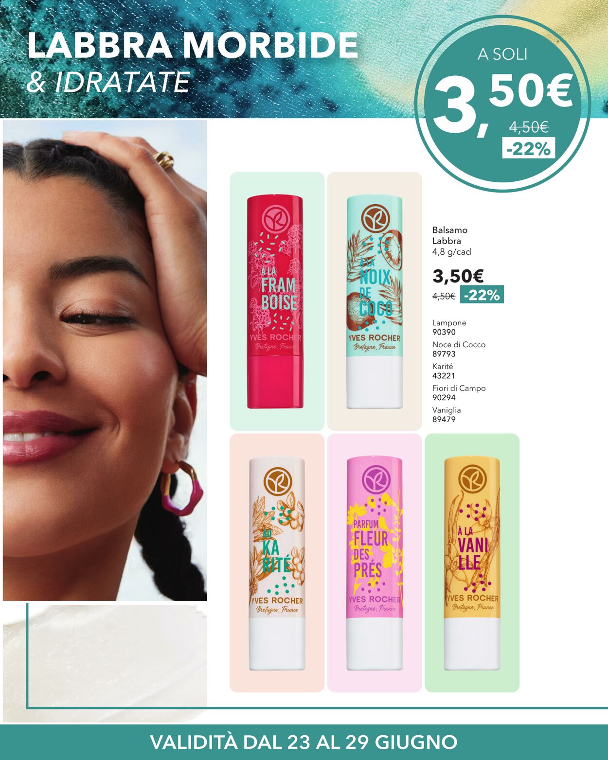 Volantino Yves Rocher 23.06.2025 - 29.06.2025