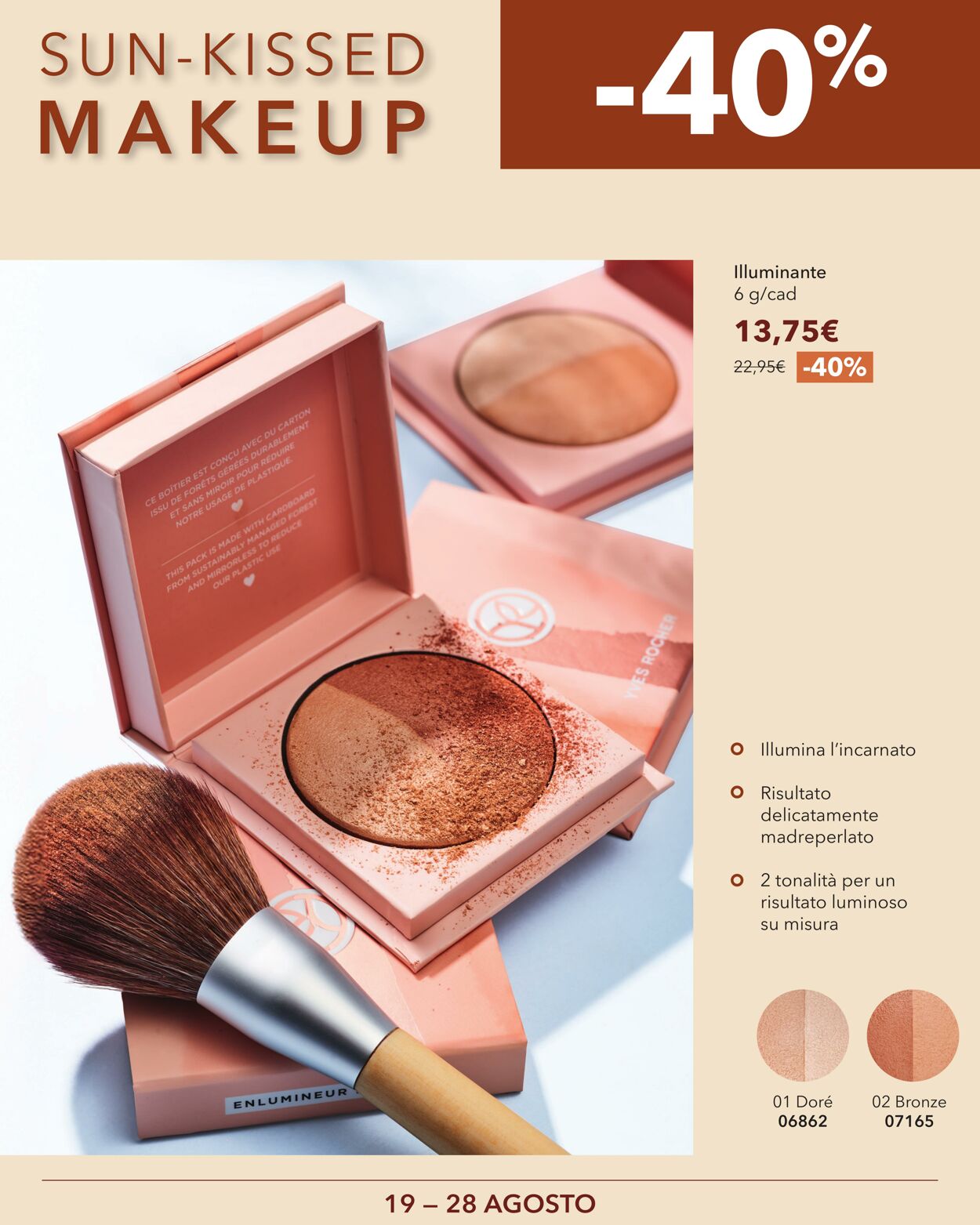 Volantino Yves Rocher 19.08.2025 - 28.08.2025