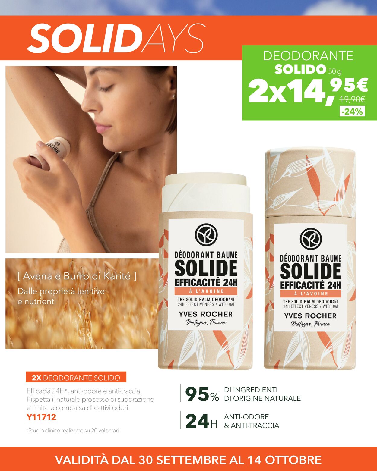 Volantino Yves Rocher 30.09.2024 - 14.10.2024