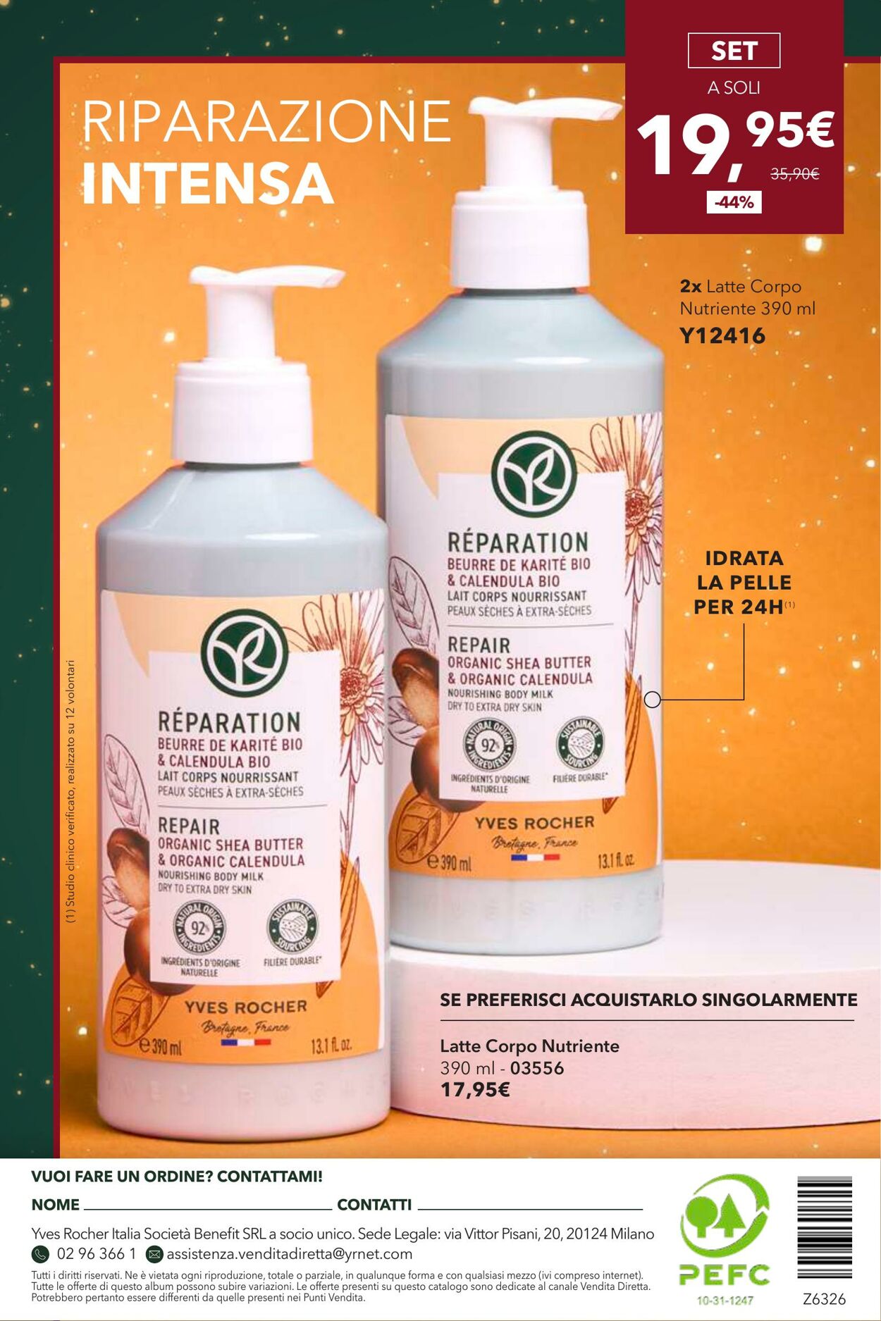 Volantino Yves Rocher 29.11.2025 - 15.12.2025