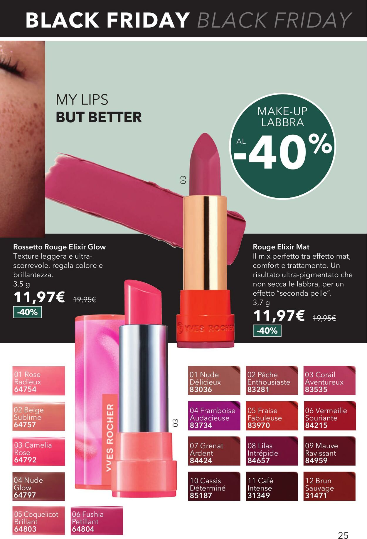 Volantino Yves Rocher 11.11.2025 - 28.11.2025