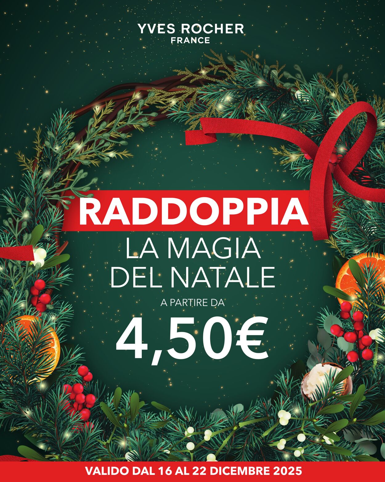 Volantino Yves Rocher 16.12.2025 - 22.12.2025