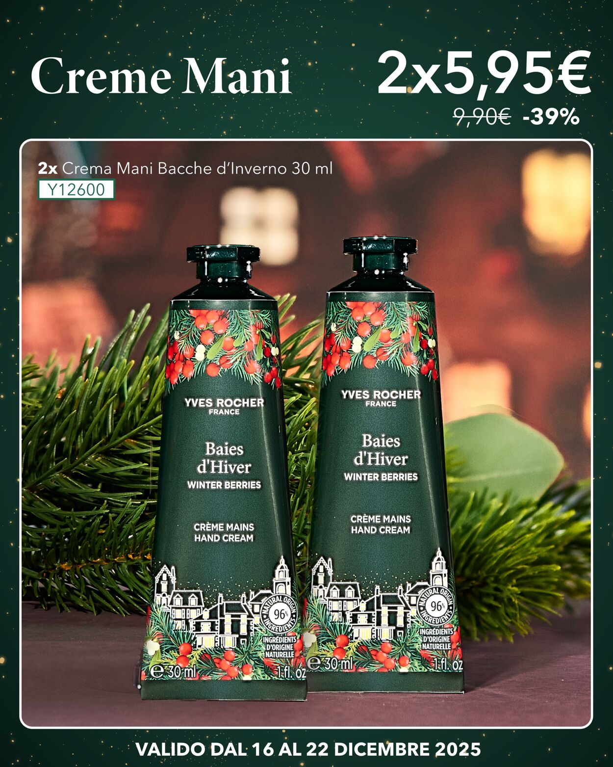 Volantino Yves Rocher 16.12.2025 - 22.12.2025